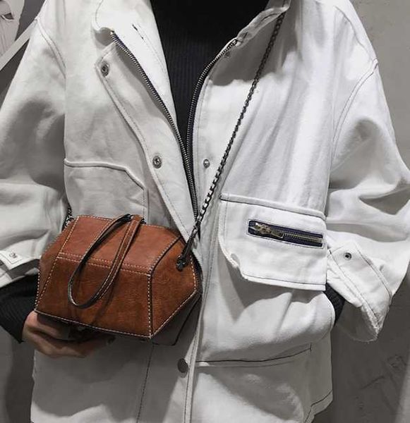 

fashion women's small handbag pu leather casual shoulder messenger cross body bag colorful girl bag chain k58965
