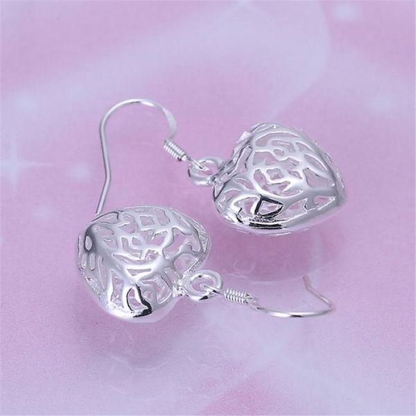 

selling silver color earrings elegant and beautiful heart shaped fashion classic jewelry ms. valentine's day gift e021 h bbytvb, Golden