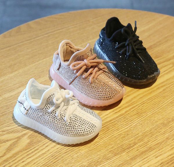 

sneakers baby girl toddler infant rhinestone kid coconut spring/autumn boy shoes, Black;red