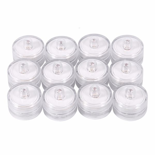 

led tea 10pcs submersible waterproof round electronic new candle light for wedding party christmas valentine decor