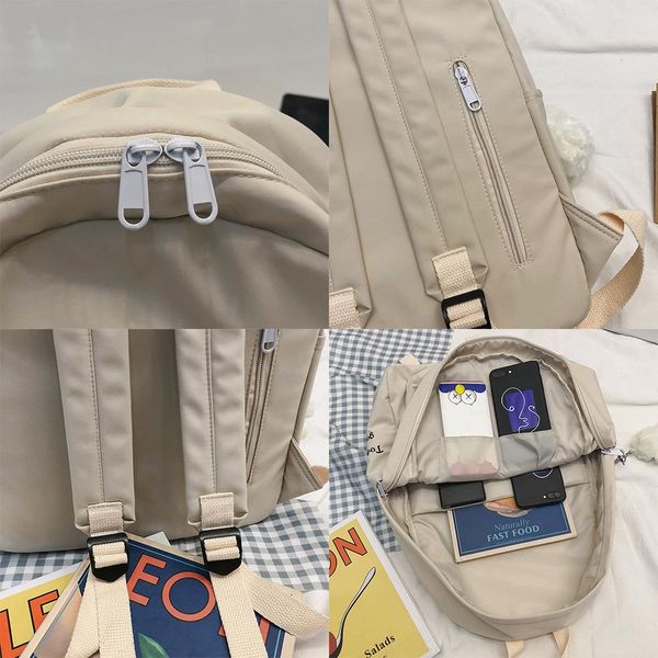 

модные девушки вышивание рюкзак симпатичные женщины мешок школы моды дамы студент колледжа рюкзаки kawaii нейлон книги сумки женский новые y