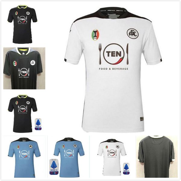 

new arrived 2020 2021 spezia calcio soccer jerseys a.galabinvo e.gyasi ricci lucio gaera verde little eagles 20 21 football shirts, Black;yellow