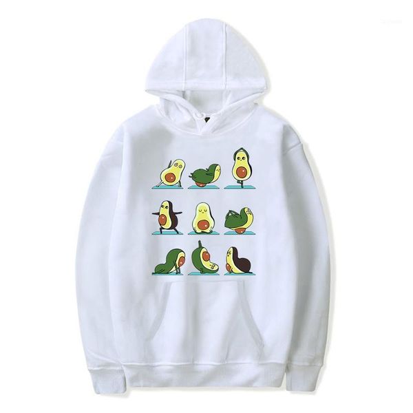 

avocado winter streetwear sweatshirts new cotton long sleeve hoodies autumn women/men harajuku cartoon hooded pullovers1, Black