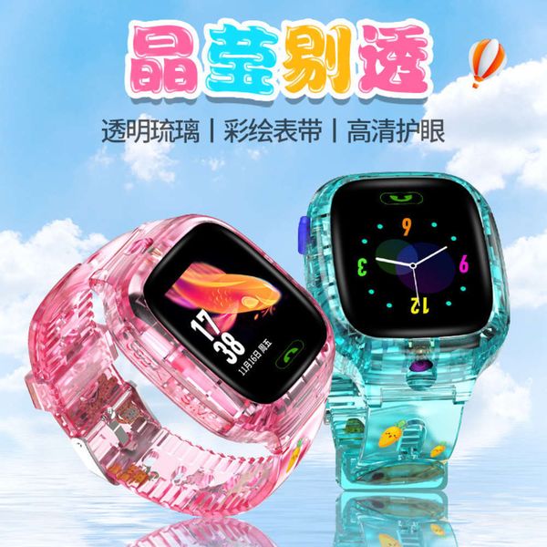 

gift y91 transparent strap wifi positioning waterproof super long standby for huawei children's watchbgt