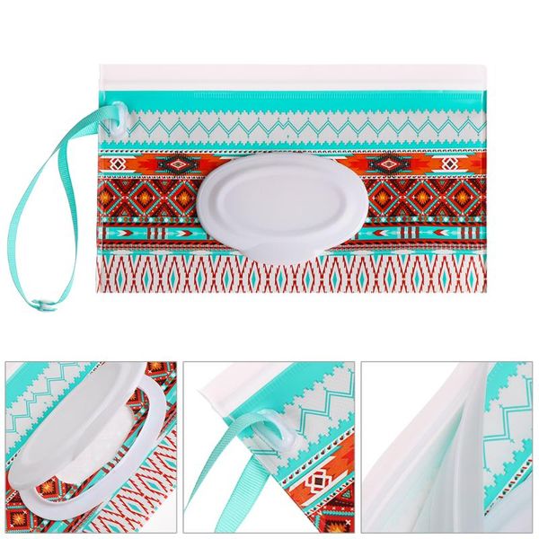 

2020 new baby kids wipes bag clutch wet wipes carrying case for stroller cosmetic pouch outdoor travel wet paper towel container