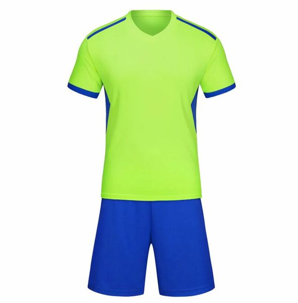 

2020 new custom blank team soccer jerseys set wholesale customized with shorts training jersey short,fashion running soccer uniform 105, Black