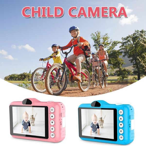 

digital cameras mini camera 3.5 inch cartoon cute toys children birthday gift 1080p toddler students education video1