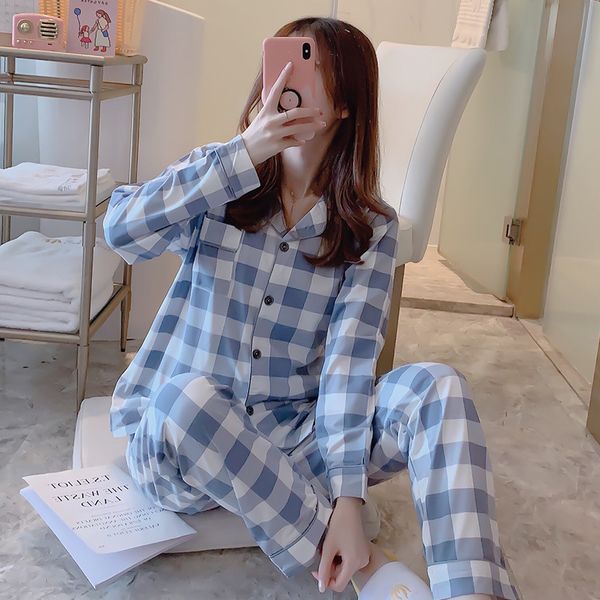 

2019 женщины pajamas комплекты с брюками с длинным рукавом, Black;red