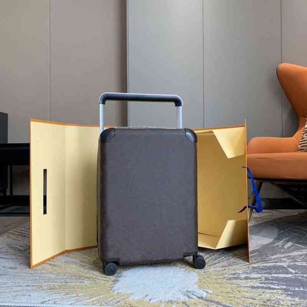 

luxury designers travel suitcase luggage fashion trunk bag flowers letters purse rod box spinner universal wheel duffel