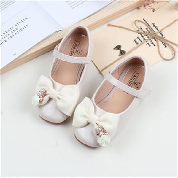 

spring autumn children leather shoes fashion bow tie show shoes kids flats soft comfortable princess shoes loafers 01a bbyufv homebag, Black