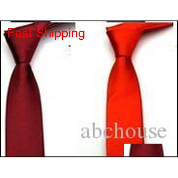 

5 cm 24colors in stock mens regular sized neck ties imitate silk solid color plain wedding necktie l qylxpm homes2007, Blue;purple