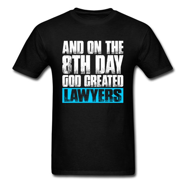

and on the 8th day god created lawyers t-shirt men t shirt funny saying tshirt summer clothing black sport hooded sweatshirt hoodie