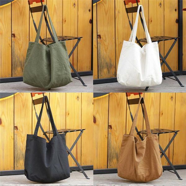 

womens canvas fashion messenger shopper handbag lady shoulder bag totes purse