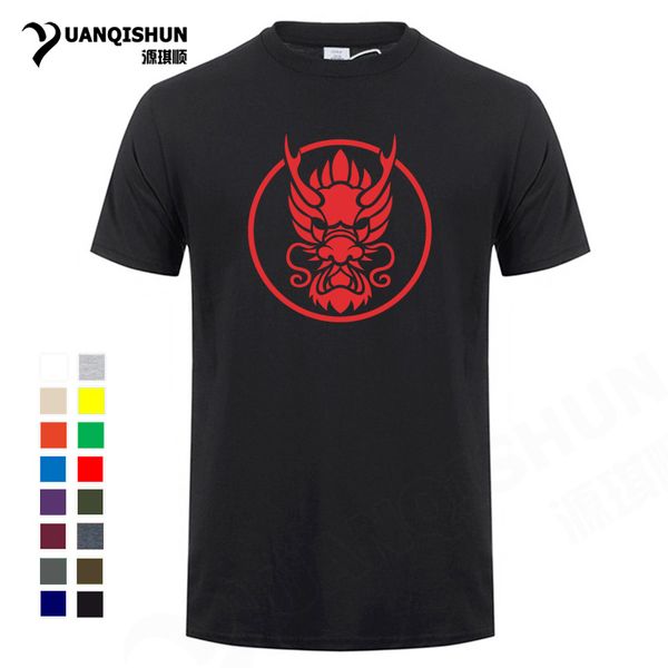 

sport 2019 boutique dragon t-shirt man's 16 colors cotton short sleeve tee chinese vintage dragon totem print t shirts street hip hop
