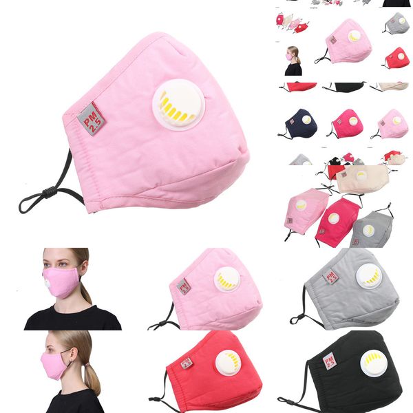 

factory 4pol cotton valve with dust mask pm2.5 mouth m masks student washable women for face gvwtp 6 pwsyt