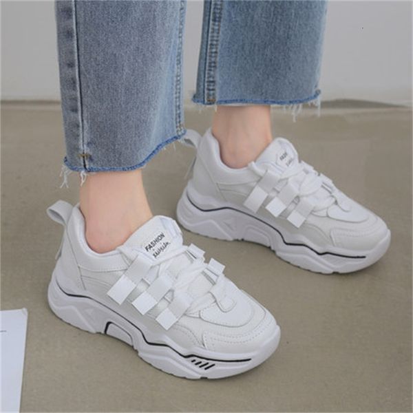 

summer 2021 new fall women lace up mesh chunky woman comfort shoe ladies shoes whg4, Black