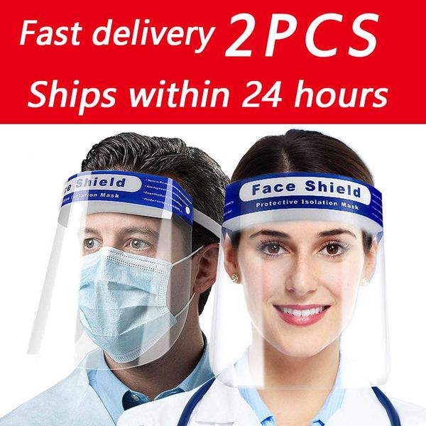 

10pcs reusable face shield protective isolation mask splash proof full face mask protect shield safety mask wmtplm mywjqq