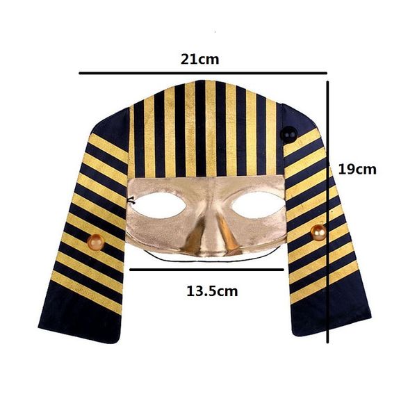 

factory5gyyhalf-face gold color plastic egypt pharaoh mask new fancy party costume masks halloween cosplay za3839