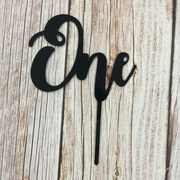 

other festive & party supplies 5pcs one first birthday cake er and 1st acrylic