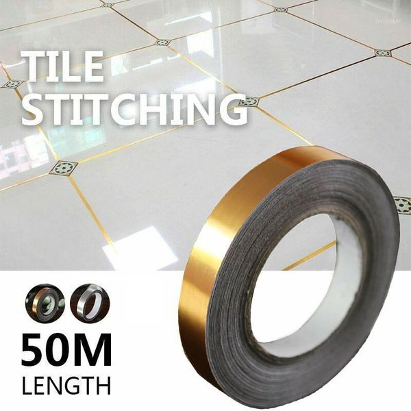 

zollor adhesive floor gap line stickers waterproof bathroom pvc wall sticker beautify bedroom living room floor decoration tape1
