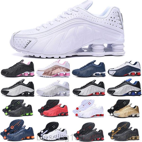 

2019 designer casual shoes for men r4 nz deliver black metallic gold black silver triple black white sport sneakers trainers size eur bt11