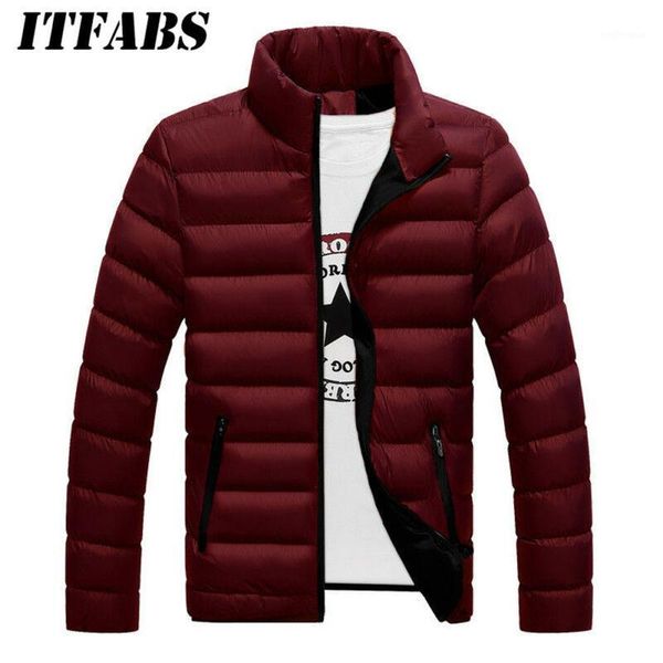 

2019 new mens ultralight jacket casual autumn winter white duck down windbreaker overcoat warm parka male coat fashion outerwear1, Black