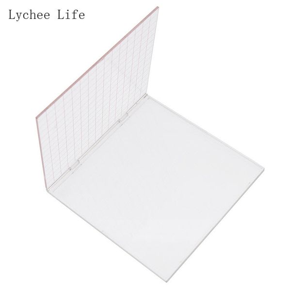 

lychee life clear acrylic stamp perfect scrapbooking stamping tool embossing folders card making diy handmade scrapbooking tools 1019