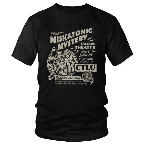 

male miskatonic mystery radio theater urban thrilling lovecraft call of cthulhu short sleeved apparel sport sweatshirt hoodie t shirt