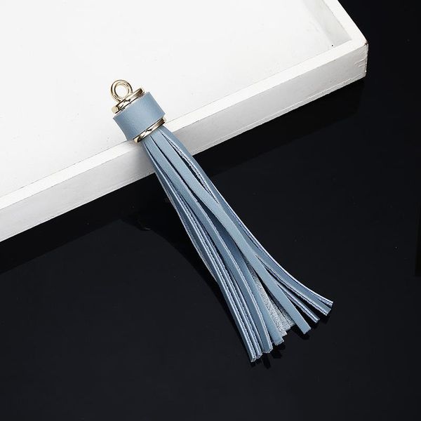 

5pc faux leather long trim tassel fringe diy jewelry make accessories craft tassels handmade garment sewing decoration pendant h jllsfe