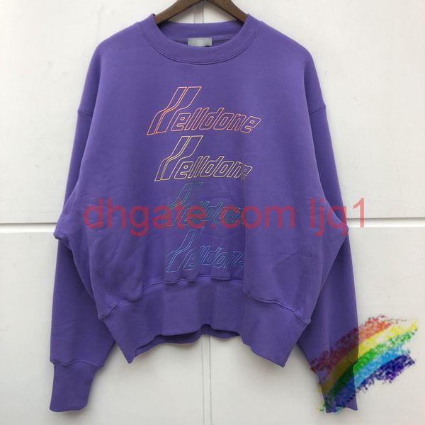 

4colors heavy fabric crewneck men women streetwear sweatshirts, Black