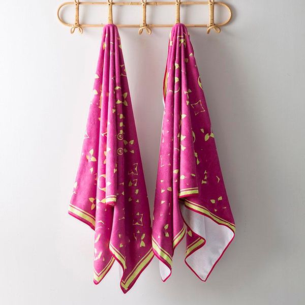 

5 styles fashion luxurys letter printed beach towel for adults home l quick dry towels for pool bath towel ing