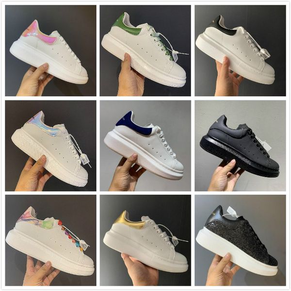 

comfort men casual shoes clear sole classic womens platform scarpe hommes leather trainer crystal bottom chaussures triple espadrilles