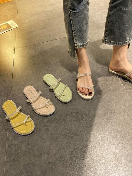 

slippers the diamond fashion flat joker beach sandals1, Black