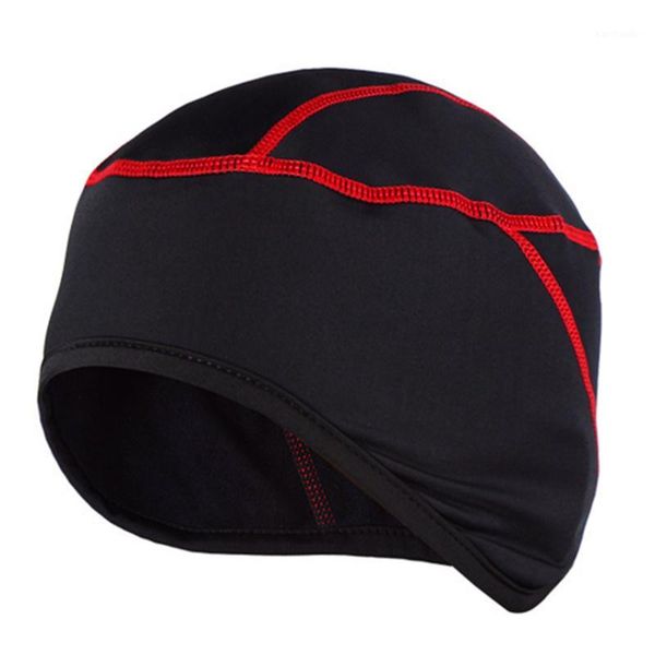 

cycling caps & masks arsuxeo winter men warm up fleece mtb bike bicycle hats cap outdoor sports windproof hiking skiing running cap1, Black