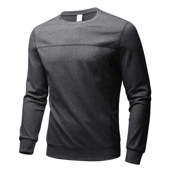 

neck elastic outdoor sports leisure crew warm sweater men's fall / winter 2019, Gray