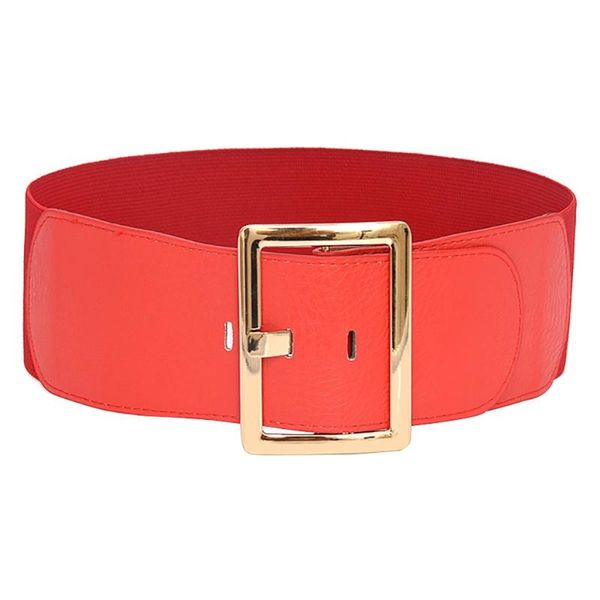 

ladies waist belt body belt wide elastic belts solider color strap dress accessories ladies casual buckle belts ##25, Black;brown