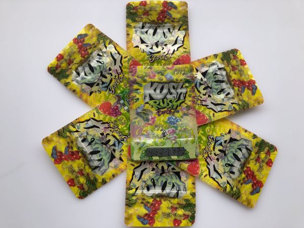 

майларовый куш экзотики сумки 3.5-7g rush edibles местные сумки sf упаковка майларовый california bbyxb packing2010