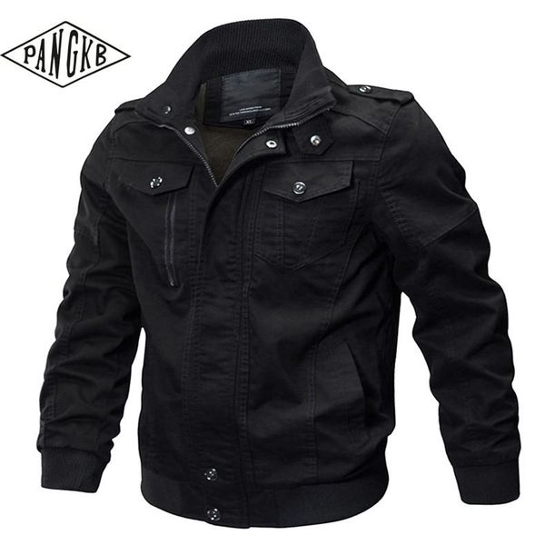 

pangkb ] fashion jacket men spring autumn fashion jacket men's dogfight pilot male coat thin men coat outwear, Black;brown