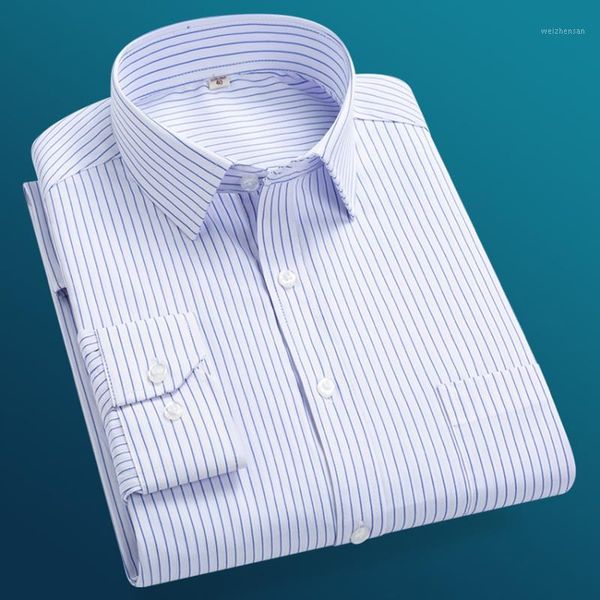 

hcxy 2019 formal mens shirts long sleeve casual vertical striped shirts for men work business shirt for men1, White;black