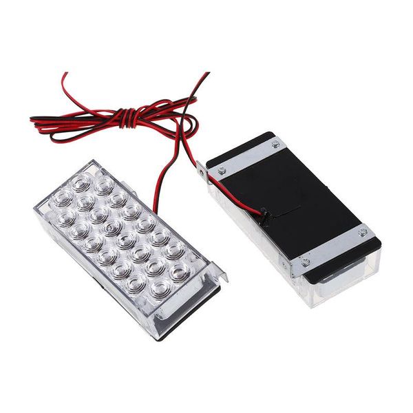 

traffic light 3 modes 22 led strobe taillight flashing white
