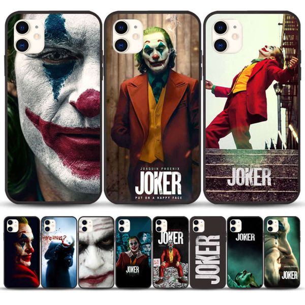 

qablack clown joaquin phoenix film soft rubber tpu mobile phone shell vip 12 11 pro max 6 s 7 8 plus x s x max xr se 2020lk