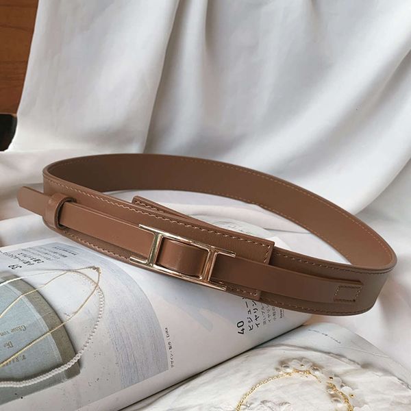 

and winter i-button autumn wide women's decorative coat with skirt waist, casual leather waist belt, Black;brown