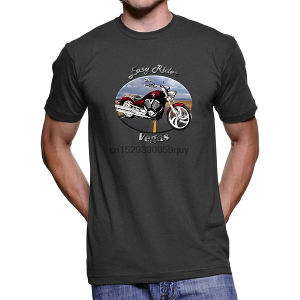 

sport victory vegas easy rider men dark t shirt