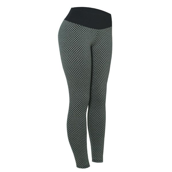 

grid tights yoga pants women seamless high waist leggings breathable gym fitness push up clothing girl yoga pant, White;red