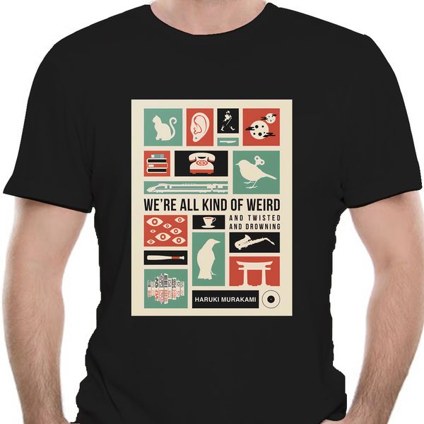 

men tshirt haruki murakami t shirt women t-shirt tees 0749e sport hooded sweatshirt hoodie