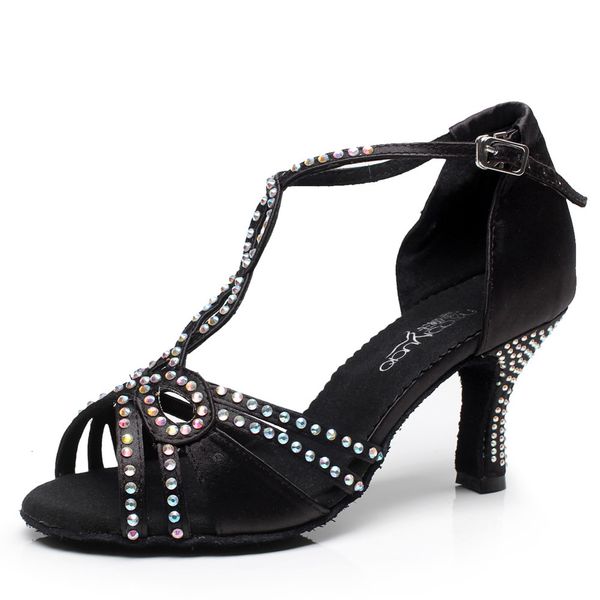 

discount ballroom billboard jazz latina woman shoes dance 9nu7, Black