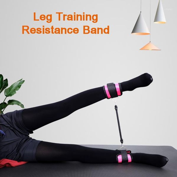 

resistance bands leg fitness training stretcher spring rope strength step belt equipment1