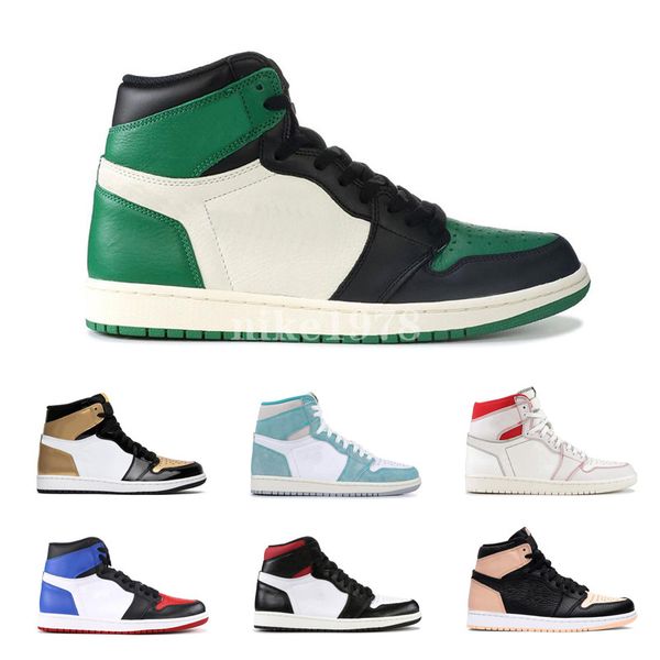 

2020 new style scotts x 1 high og mid basketsball shoes royal banned bred off black white new color men women 1s for resale 36-46