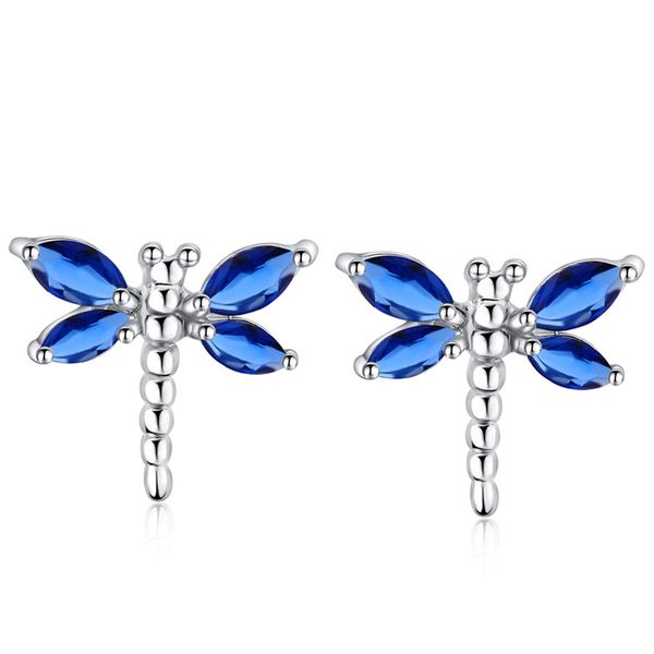 

emerald green zirconia inlaid animal shaped 18k yellow gold filled children/girls lovelry stud earrings, Golden;silver