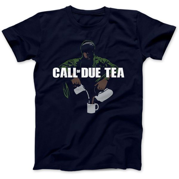 

call of due tea parody t-shirt cotton warfare duty sport hooded sweatshirt hoodie